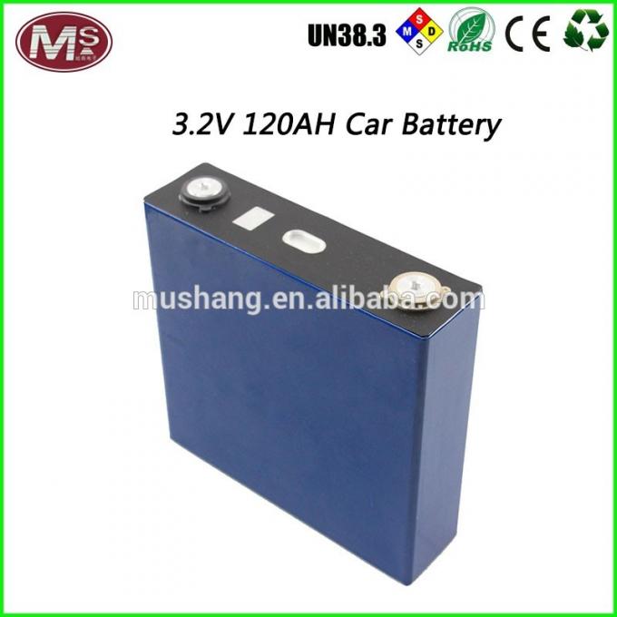 Lithium car battery Inverter rechargeable LiFePO4 3.2V 120Ah for storage