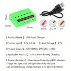 Caravan 3.7v Rechargeable Compatible For LED Light Lithium Battery Charger 500MA